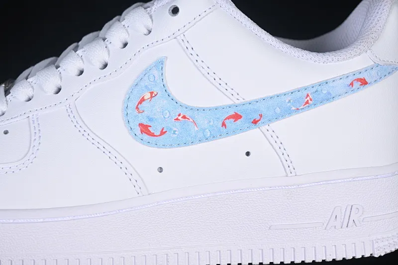 All categories Nk Air Force 1 Air Force Series Nk Air Force 1 Low Air Force Low Nike Air Force 1'07 Low Two-dimensional theme Koi Air Force One low-top casual sneakers ZH0316-136